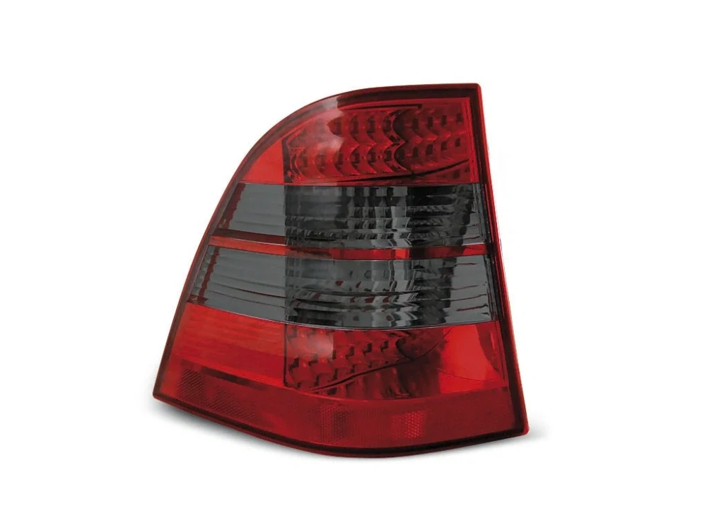 Zadní světla Mercedes Benz ML W163 98-05 - kouřové/červené LED