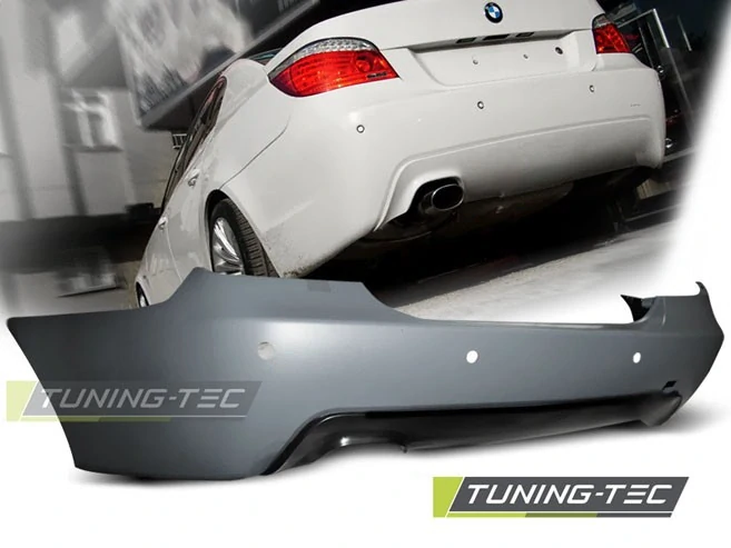 Zadní nárazník BMW E60, 2007-2010, M-Paket pro park. Senzory