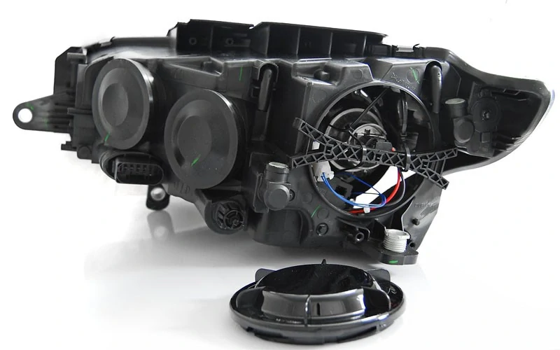 Přední světlomety, světla, lampy Volkswagen Passat 3CC, 2008-2012, LED Daylight, černé black, LPVWJ5