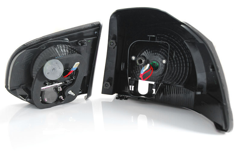 ZADNÍ SVĚTLOMETY, SVĚTLA, LAMPY LED VOLKSWAGEN GOLF 6, 2009-2012, KOUŘOVÉ