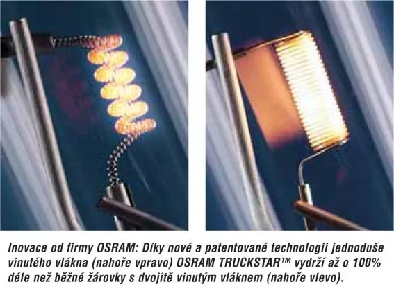 Žárovky H4 75/70W (24V) Osram Truckstar +100%