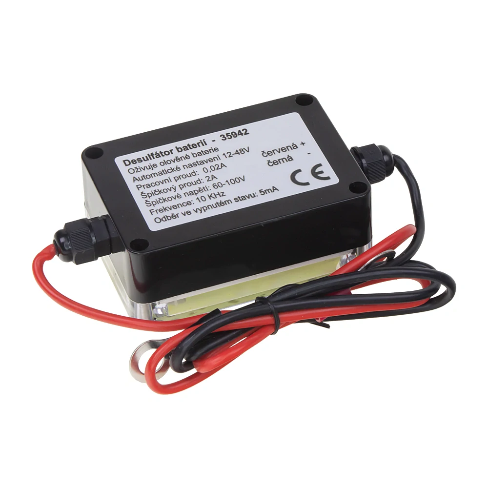 Desulfator - oživovač baterií 12V-48V, 200Ah