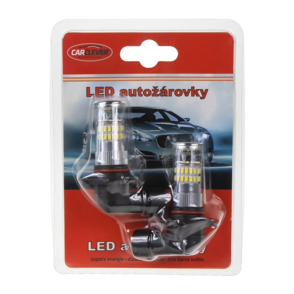 TURBO LED 12-24V s paticí H10, 48W bílá