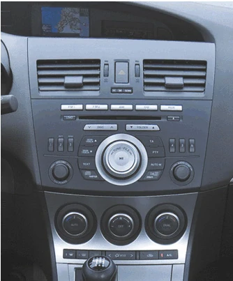 2DIN/1DIN redukce pro Mazda 3 04/2009->