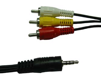 Propojovací kabel Jack 3,5mm/3xCINCH