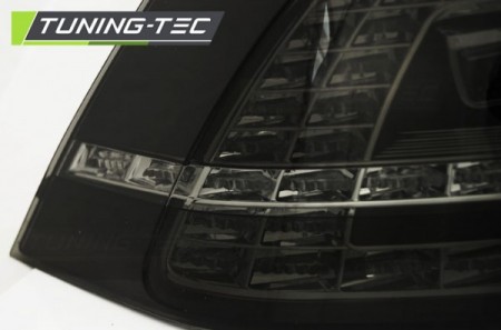 Zadní světla, lampy VW Golf 7 VII, hatchback 2013- LED GTI look, kouřová LDVWF0
