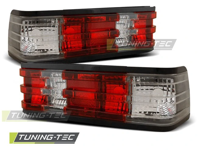 Zadní světla, lampy Mercedes W190-201, 1982-1993, bílé, červené