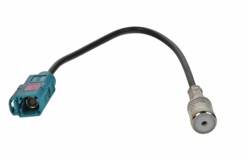 Anténní adaptér FAKRA samice/ISO samice