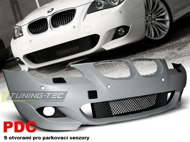 ZADNÍ NÁRAZNÍK M PAKET PDC , BMW E60, SEDAN, 2003-2007