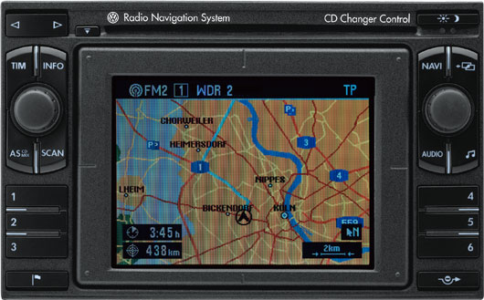 Adaptér A/V vstup pro MFD1 OEM NAVI VW, Škoda