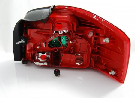 Světla zadní AUDI A3 08-12 RED WHITE LED