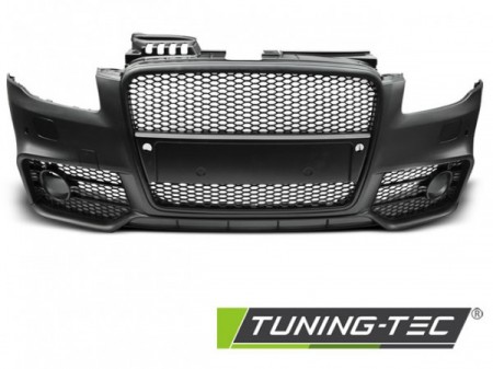 PŘEDNÍ NÁRAZNÍK AUDI A4, 2004-2008, RS STYLE BLACK, S PDC