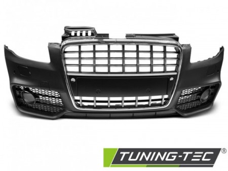Nárazník přední AUDI A4 04-08 S-LINE CHROME BLACK PDC