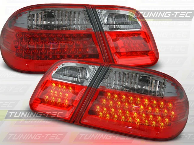 Světla zadní MERCEDES W210 E-KLASA 95-03.02 RED SMOKE LED