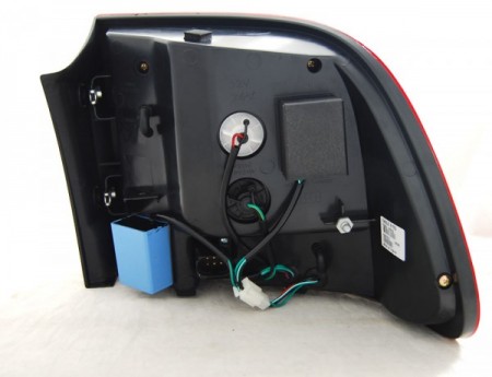 ZADNÍ SVĚTLA, LAMPY PORSCHE CAYENNE 02-06, LED ČERVENÉ, ČIRÉ 