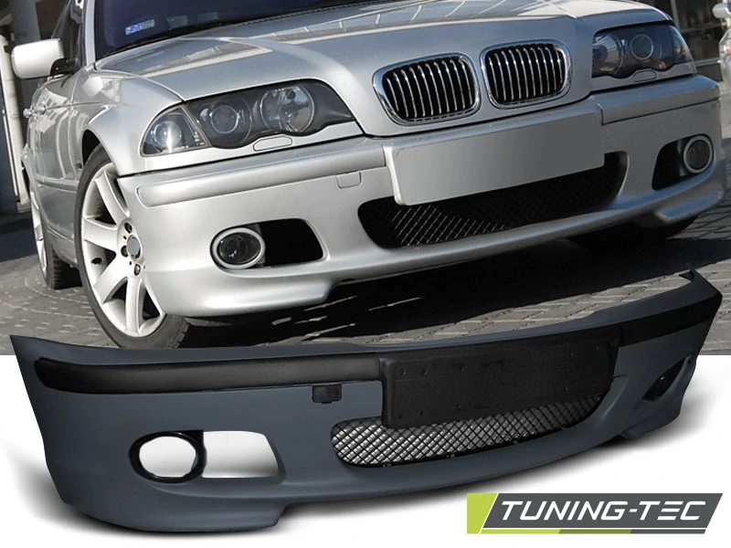 Přední nárazník BMW E46 M3 paket, sedan, touring + kouřové mlhovky