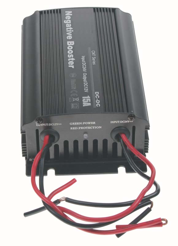 Spínaný měnič napětí z 24/12V, 15A bez ventilátoru