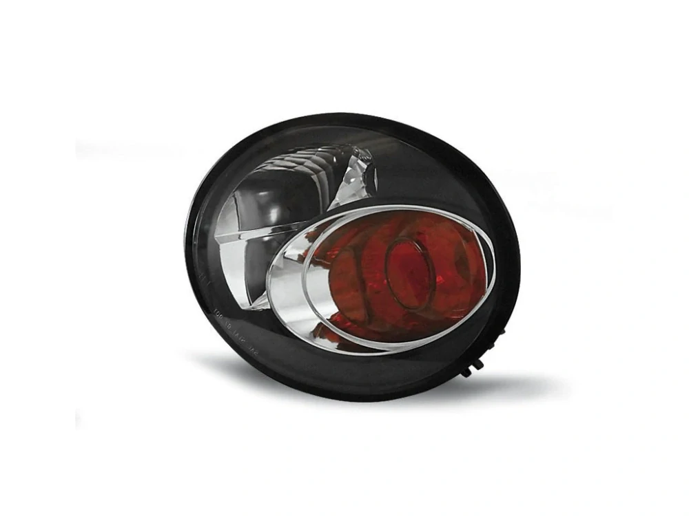 ZADNÍ SVĚTLOMETY, SVĚTLA, LAMPY VOLKSWAGEN NEW BEETLE, 1998-2005, ČIRÉ, BLACK 