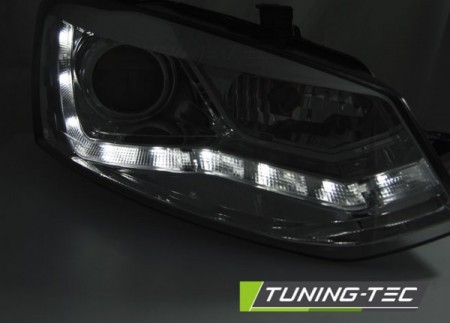 Světla přední VW POLO 6R 09-03.14 DAYLIGHT CHROME