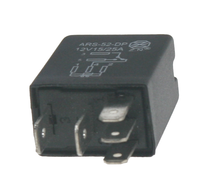 MINIATURNÍ PŘEPÍNACÍ relé 12V, s diodou