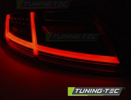 Zadní světla, světlomety, lampy Audi TT 2006-2014, LED BAR, červené, kouřové