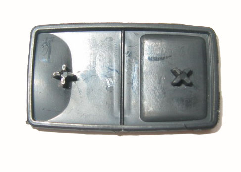 Náhr. tlačítka ovladače pro Škoda, VW, Seat, 2-tlačítkový