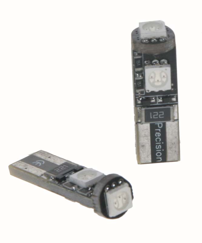 LED T10 oranžová, 12V, 3LED/3SMD