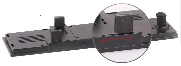 LCD monitor 4,3" na zrcátko s FULL HD DVR kamerou