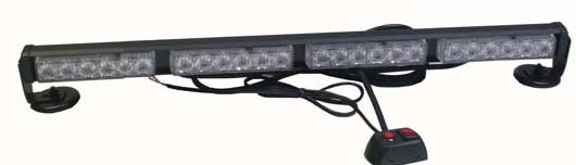 LED světelná alej, 24x 1W LED, modrá 645mm