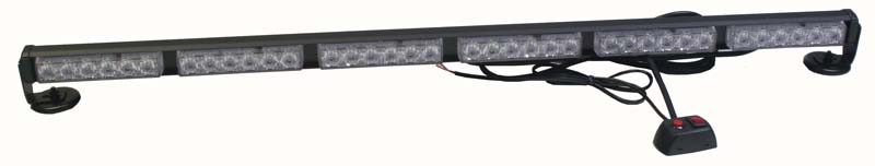 LED světelná alej, 36x 1W LED, oranžová 950mm