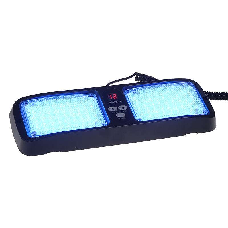 PREDATOR dual LED vnitřní, 12V, modrý, 320mm