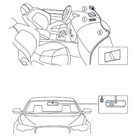 NAKAMICHI GPS anténa