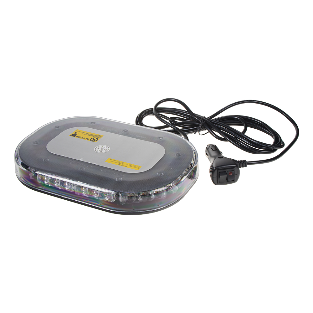 SLIM rampa oranžová, 30LEDx3W, magnet, 12-24V, 250mm, ECE R10