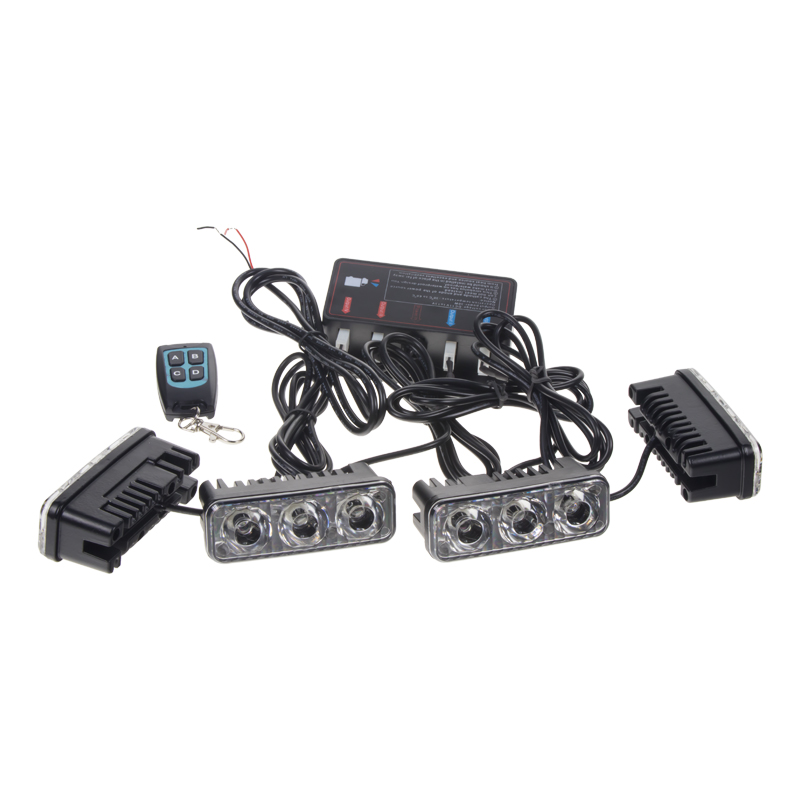 PREDATOR LED vnější bezdrátový, 12x LED 1W, 12V, modrý
