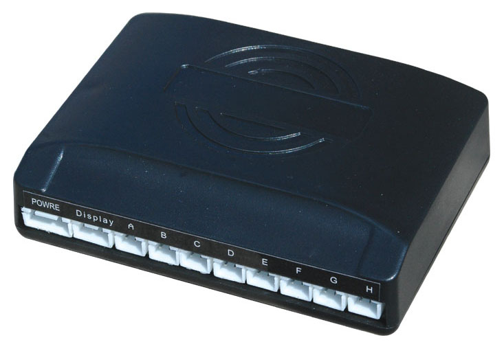 Parkovací systém s LCD displejem, 8 senzorů