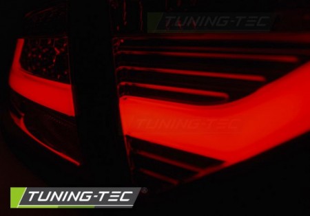 ZADNÍ SVĚTLA, SVĚTLOMETY, LAMPY AUDI A5, 2007-2011, LED BAR, ČERNÉ BLACK