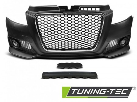 Nárazník přední AUDI A3 08-12 RS STYLE CHROME BLACK