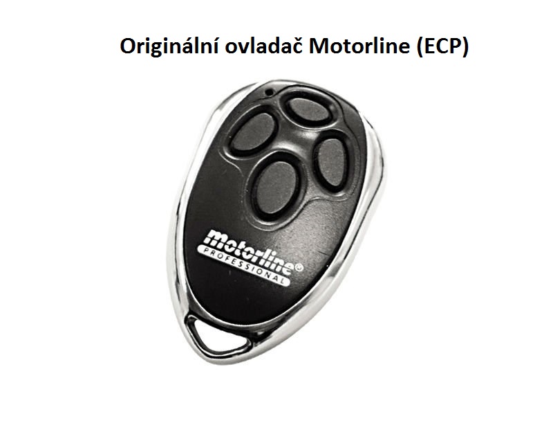 Univerzální dálkový ovladač Motorline/ECP 433,92 Mhz