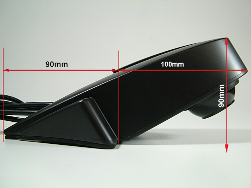 Kamera 4PIN CCD SONY s IR, vnější pro dodávky nebo skříňová auta