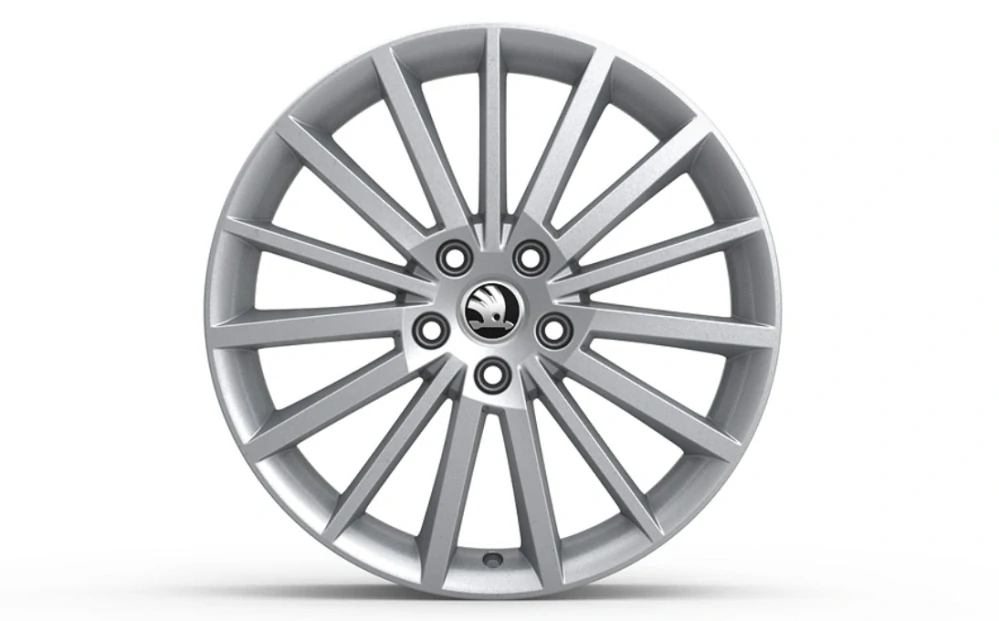 ŠKODA OCTAVIA III-ALU KOLO TURINI 7,5J x 18“ ET 51 original - stříbrná metalíza