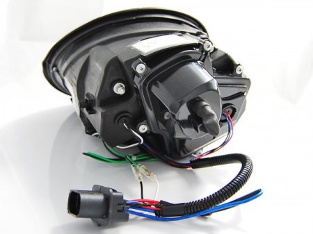 Světla přední VW NEW BEETLE 10.98-05.05 LED BLACK