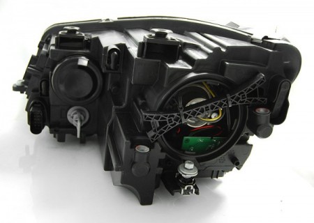 Světla přední VW TOURAN II 08.10- BLACK TRU DRL