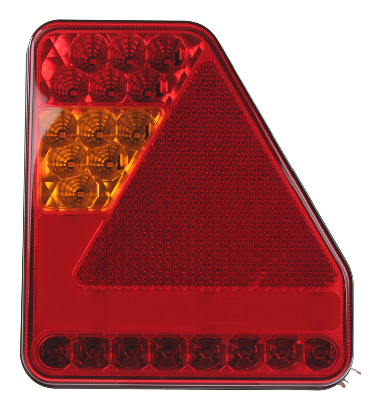 Sdružená lampa zadní LED 12V, ECE levá