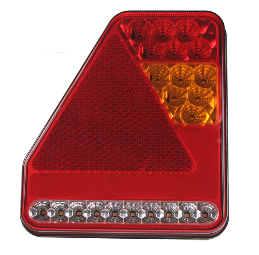 Sdružená lampa zadní LED 12V, ECE pravá