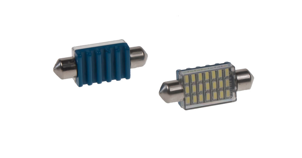 LED sufit (39mm) bílá, 12V, 21LED/3014SMD
