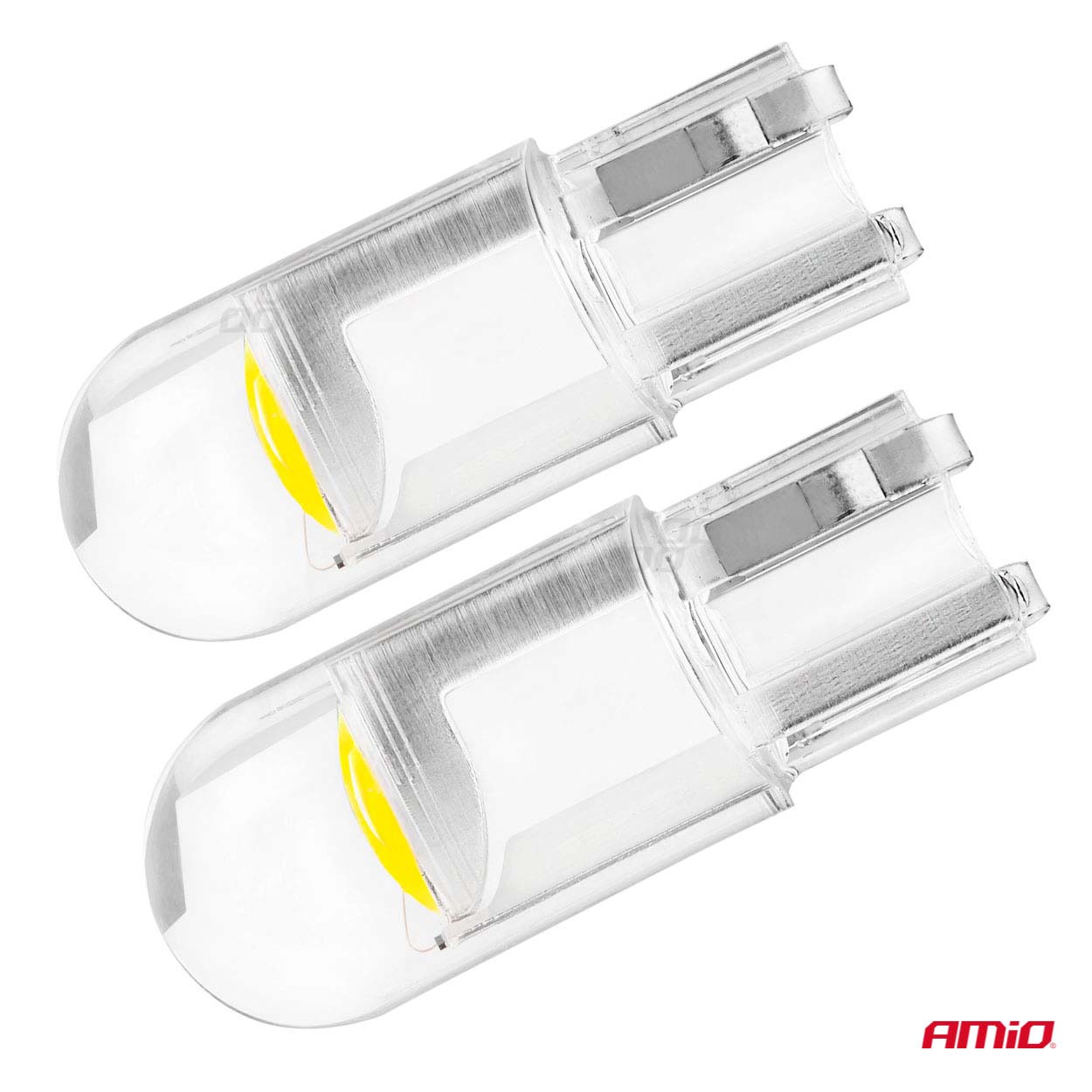 LED žárovky W5W T10 HPC COB LED, bílé 2 ks AMIO
