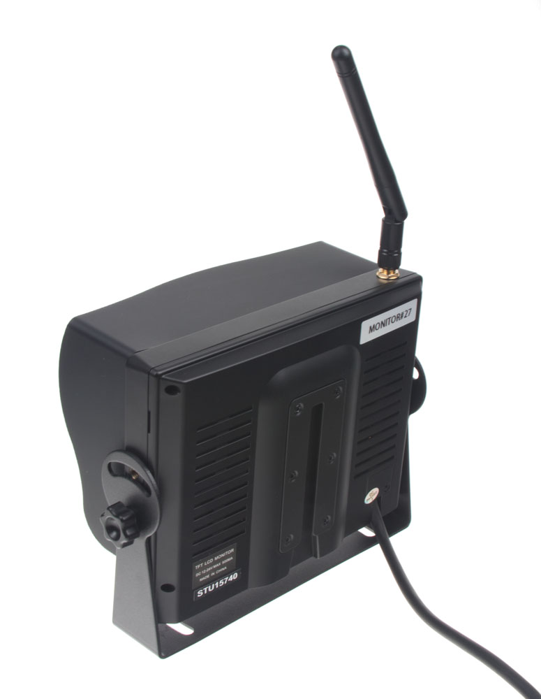 SET bezdrátový digitální kamerový systém / 1 x 4pin s monitorem 5"