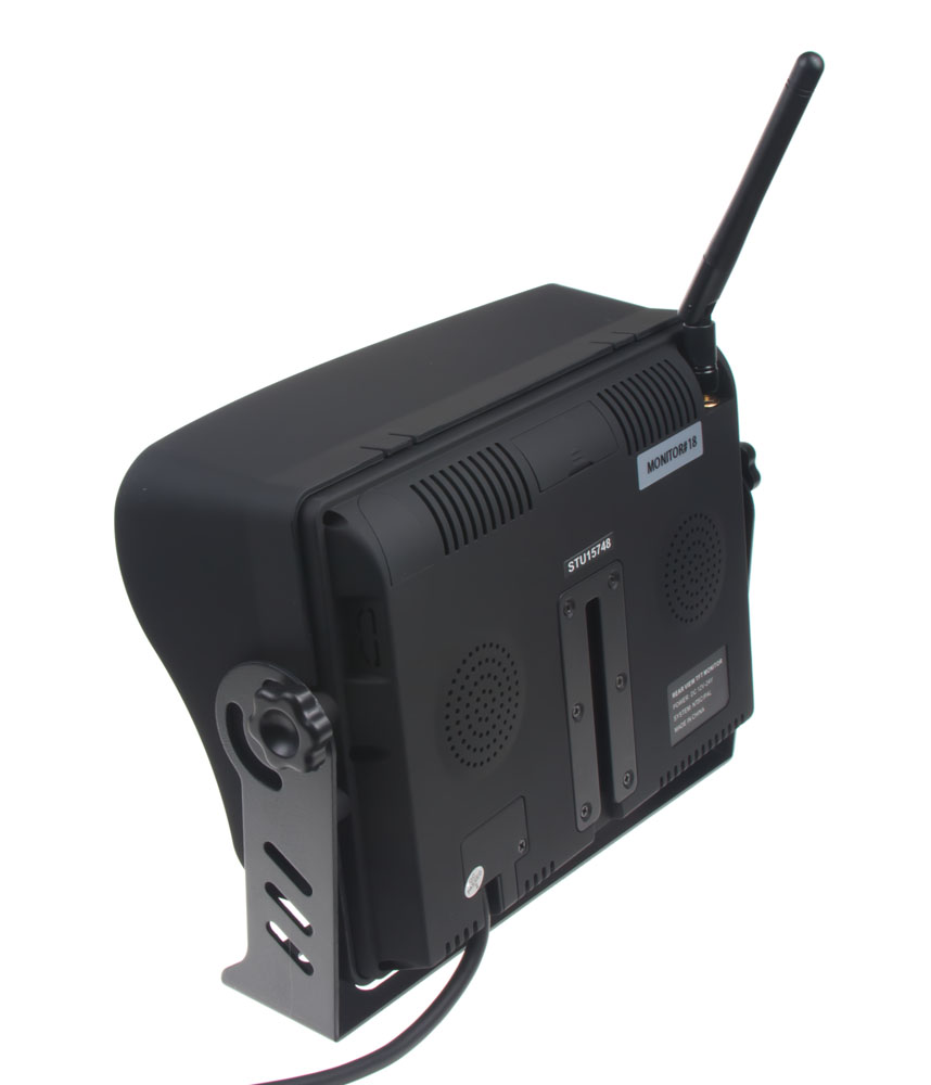 SET bezdrátový digitální kamerový systém / 1 x 4pin s monitorem 7", dotyk tlač.