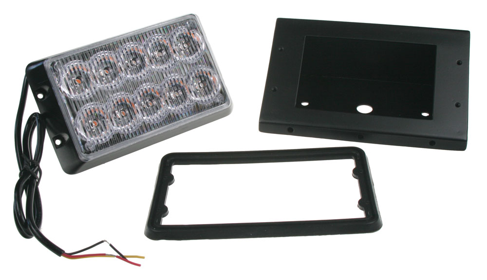PREDATOR dual 10x1W LED, 12-24V, modrý, CE