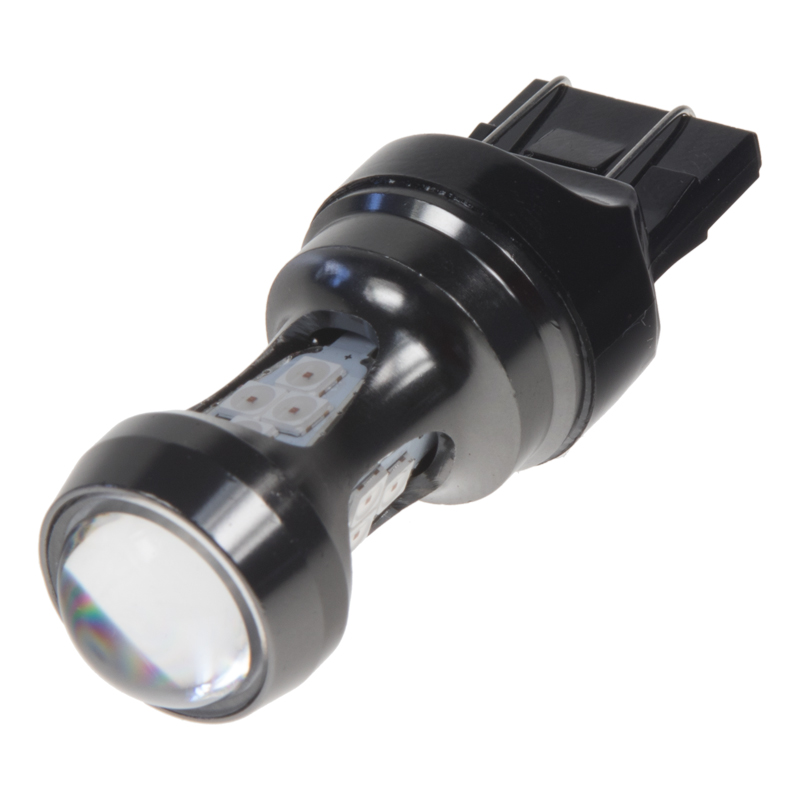 LED T20 (7443) červená, 12-24V, 16LED/3030SMD